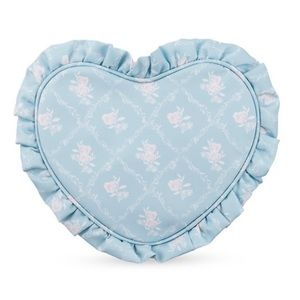 NWT Stoney Clover Lane High Tea Printed Ruffle Heart Poch